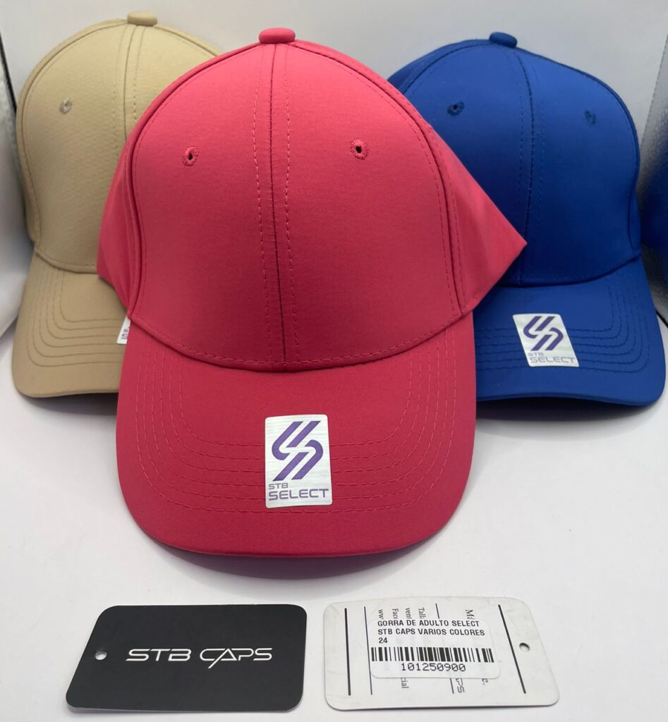 GORRA DE ADULTO SELECT STB CAPS VARIOS COLORES 24
