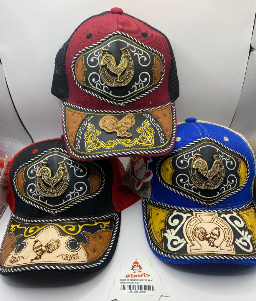 GORRA DE ADULTO VAQUERA K&D VARIOS COLORES 24